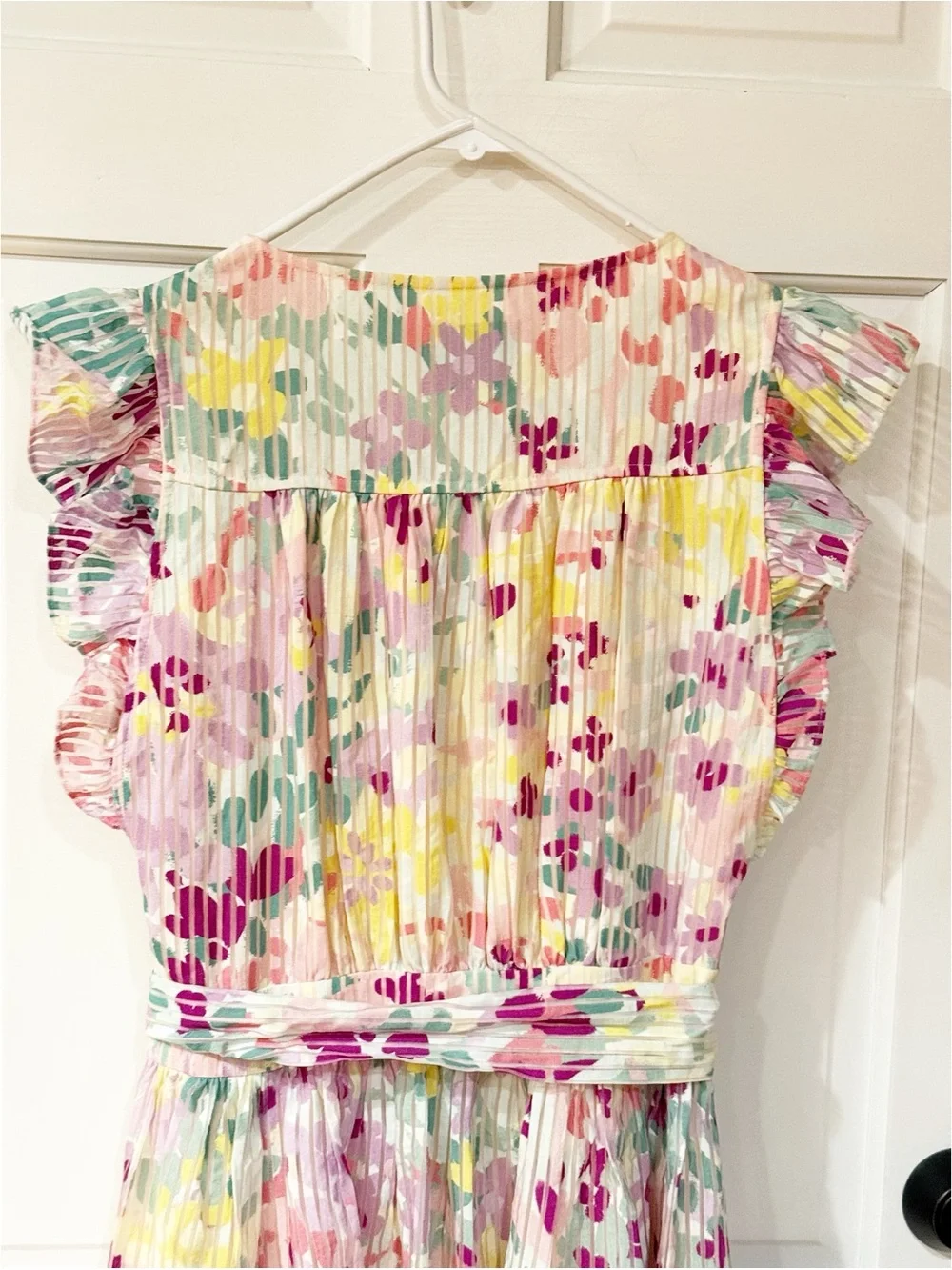 Kate Spade Painted Petals Burnout Midi Dress NWT size 10